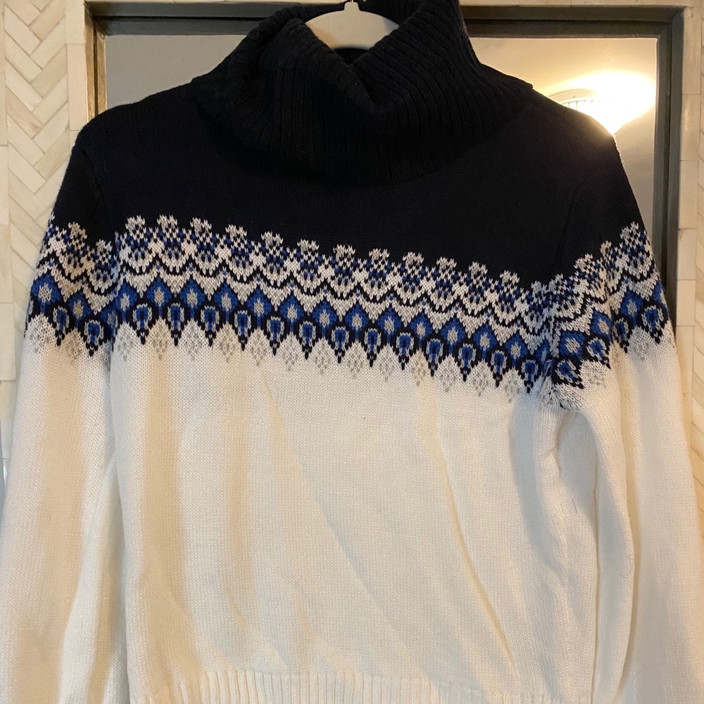 Fair Isle BB Dakota Turtleneck